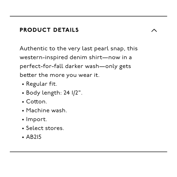 Madewell Pearl Snap Denim Shirt - Picture 8 of 8